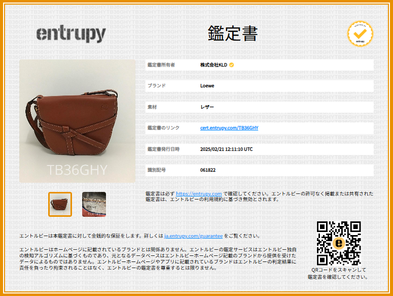 LOEWE / ロエベ | GATE BAG ゲート ショルダーバッグ | ブラウン | レディース