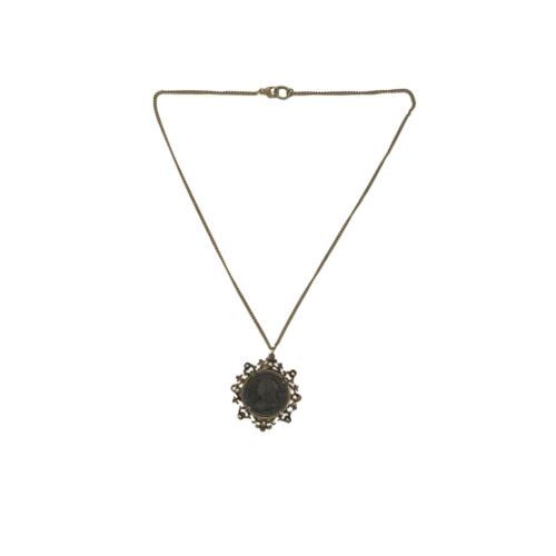 【미품】 JOHN ALEXANDER SKELTON / 존 알렉산더 스켈레톤 | 2024AW | × Slim Barrett / coin necklace / 목걸이 | gold | 남성