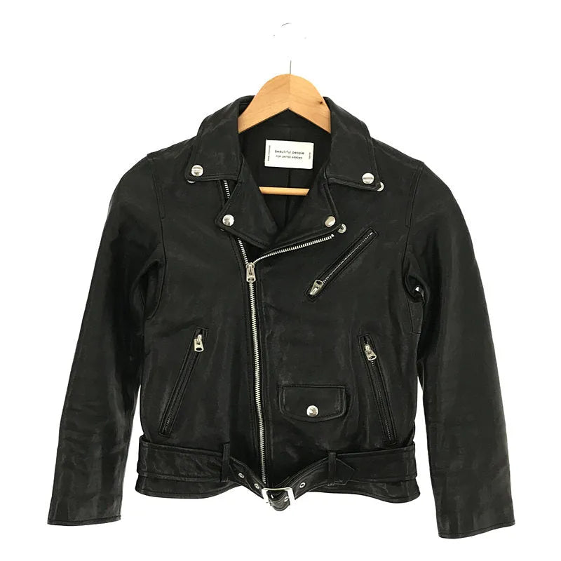 ビューティフルピープル UNITEDARROWS 別注 レザージャケット160 beautiful people / ビューティフルピープル | UNITED ARROWS 別注
