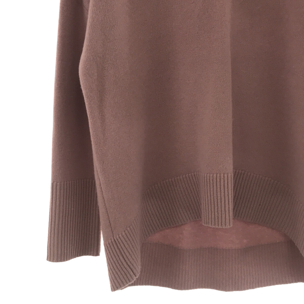 貴族 | 2021秋冬 |滑高領套頭針織衫 |均碼 |粉紅色 |女性的