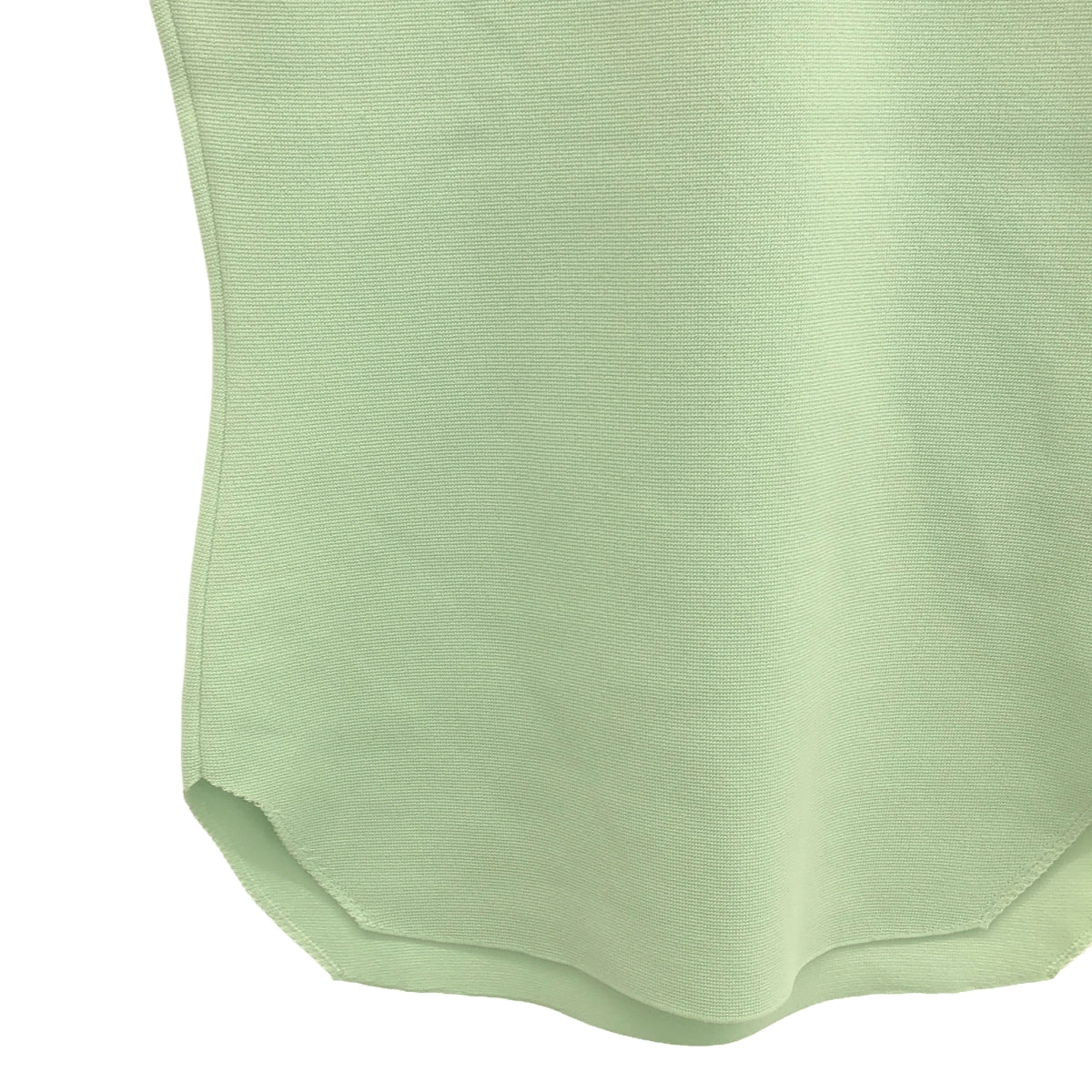 Mame Kurogouchi | 2022SS | Hole Knitted Top | 1 | Mint Green | Women's