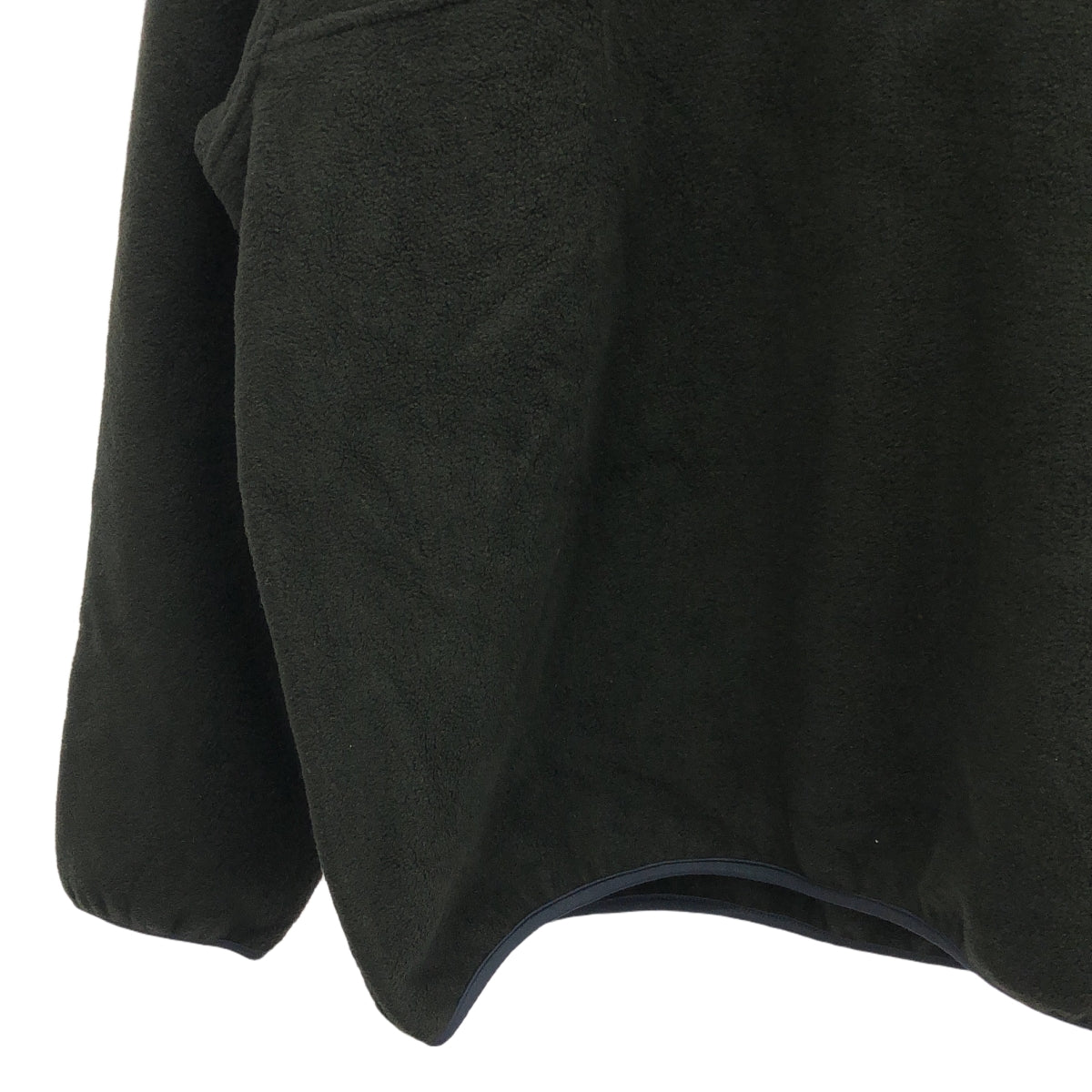 JJJJound / ジョウンド | Camper Polar ハーフスナップ フリース ジャケット | M | ブラック / ネイビー | メンズ