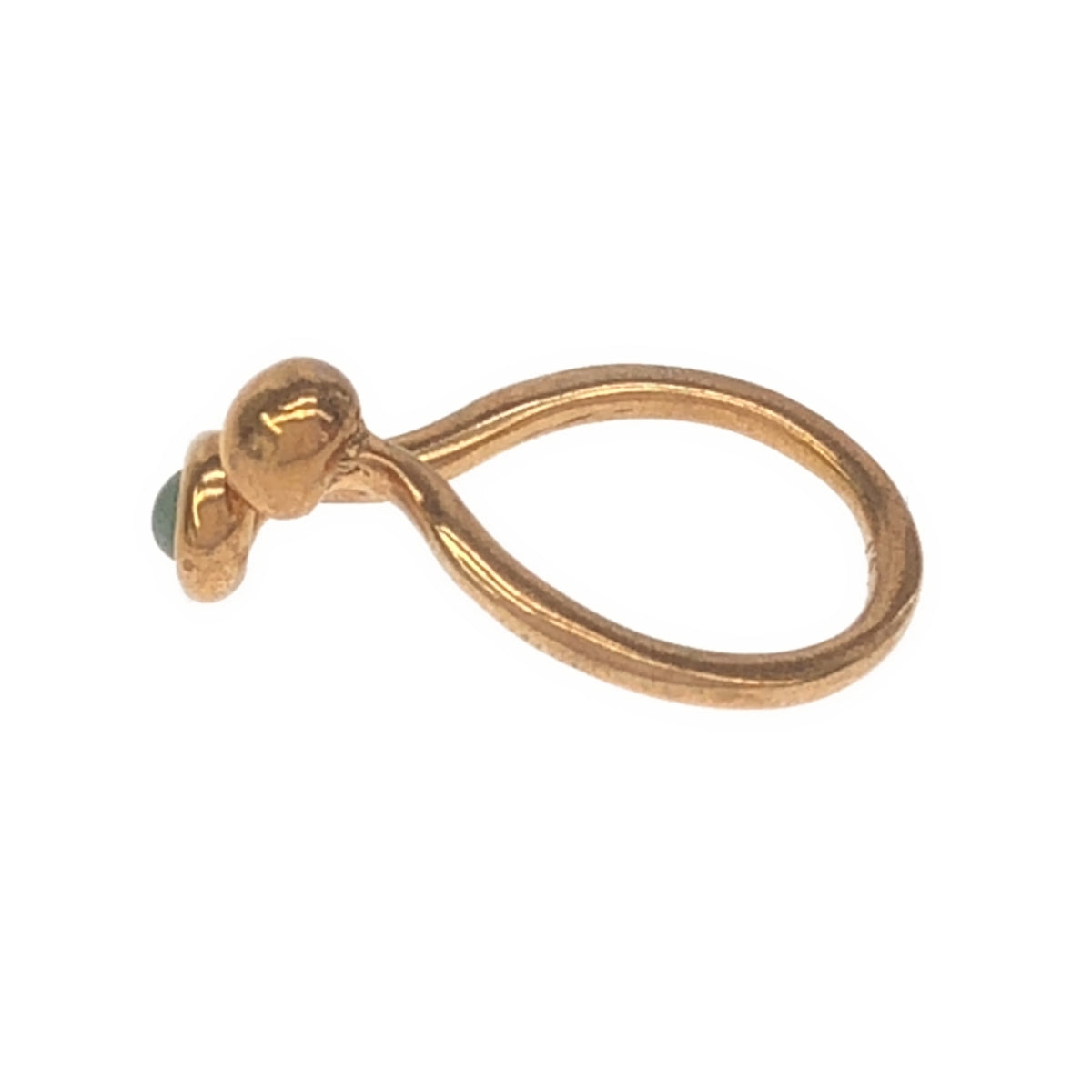 MONICA CASTIGLIONI / 모니카 카스티리오니 | AP-PISTILLINI-01 / Bronze, Aventurine 반지 | 골드 / 라이트 블루 |