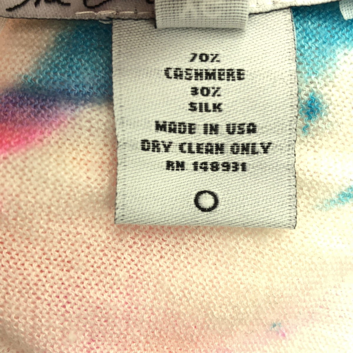 The Elder Statesman / ジエルダーステイツマン | マルチカラーTシャツ | XS | レディース