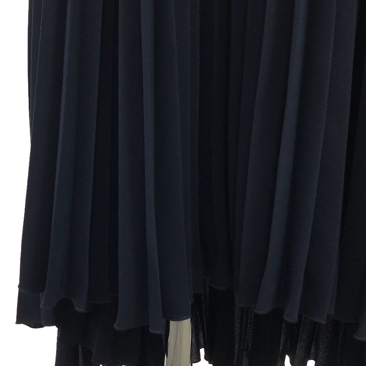 theory / セオリー | PLEAT SKIRT / ボリューム オーバー プリーツ スカート | P | ネイビー | レディース