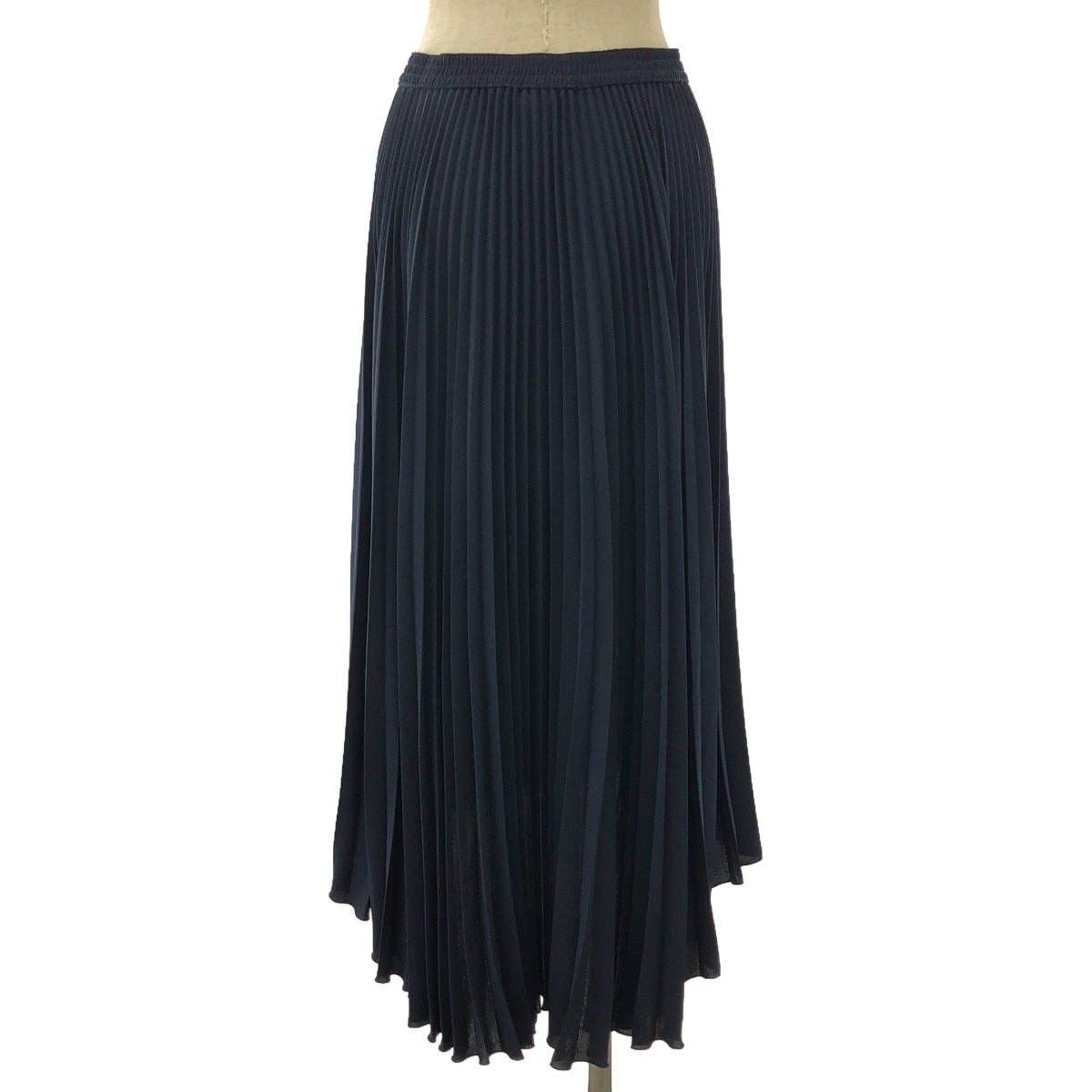 theory / セオリー | PLEAT SKIRT / ボリューム オーバー プリーツ スカート | P | ネイビー | レディース