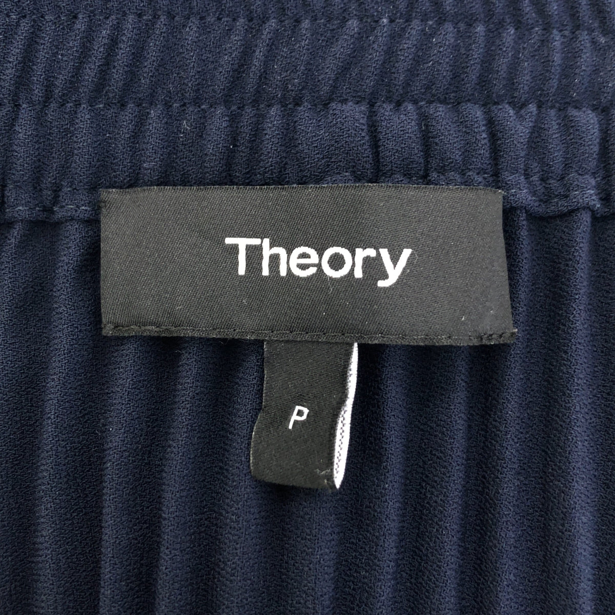 theory / セオリー | PLEAT SKIRT / ボリューム オーバー プリーツ スカート | P | ネイビー | レディース
