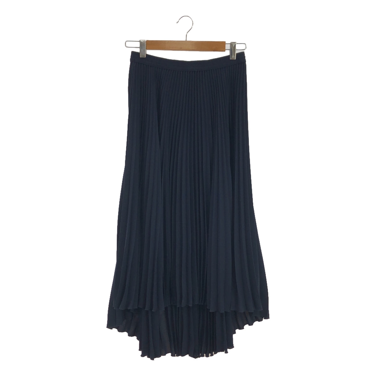 theory / セオリー | PLEAT SKIRT / ボリューム オーバー プリーツ スカート | P | ネイビー | レディース
