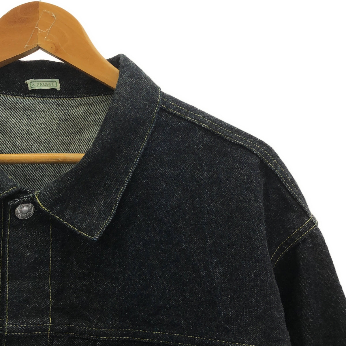 A.PRESSE / アプレッセ | 1st Type Denim Jacket / ファースト シンチバック デニムジャケット | 50 | メンズ