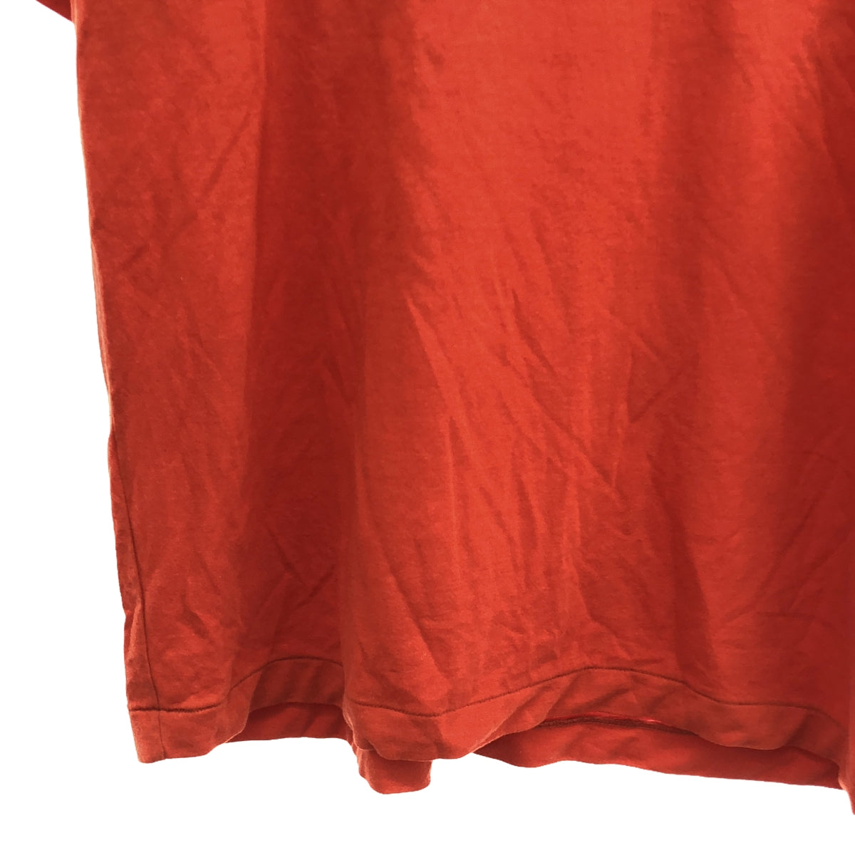 AURALEE / オーラリー | 2023SS | SUPER SOFT WOOL JERSEY TEE / ウールジャージー Tシャツ カットソー | 3 | オレンジ | メンズ