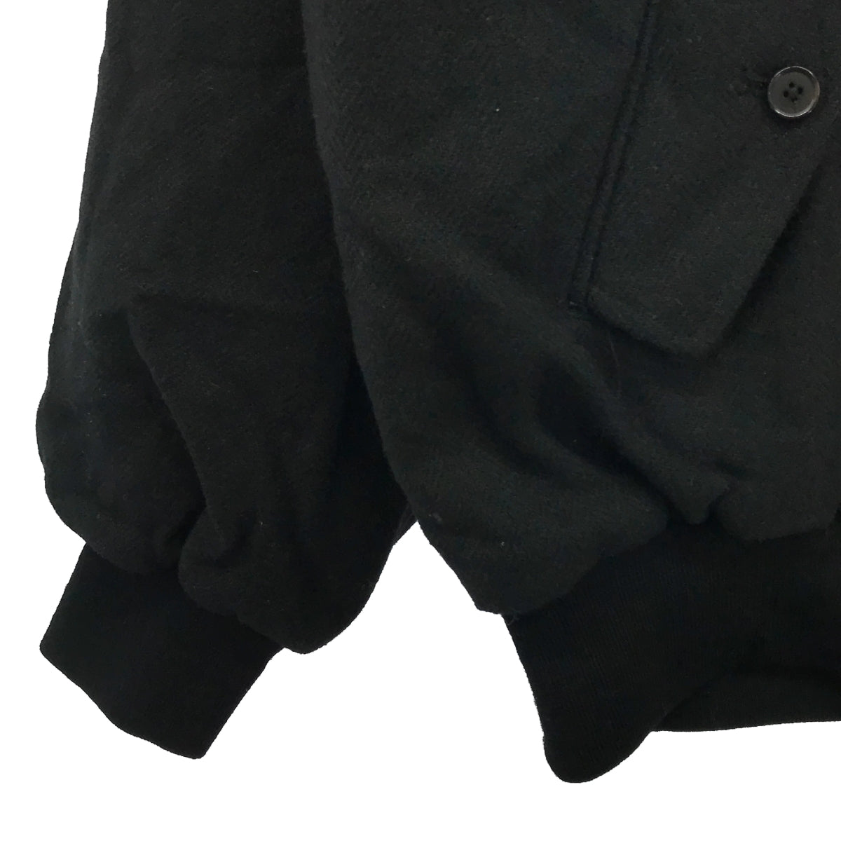 A.PRESSE / アプレッセ | 2024AW | Tweed Harrington Jacket ツイード ハリントン ジャケット | 1 | ブラック | メンズ