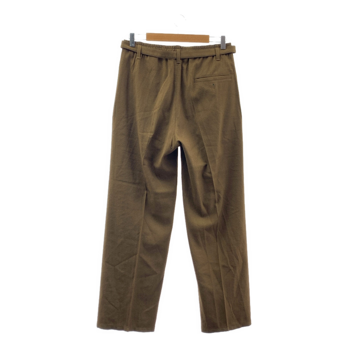 LEMAIRE / 르메르 | Pleat front trousers / 벨티드 택 테이퍼드 팬츠 | 46 | 남성