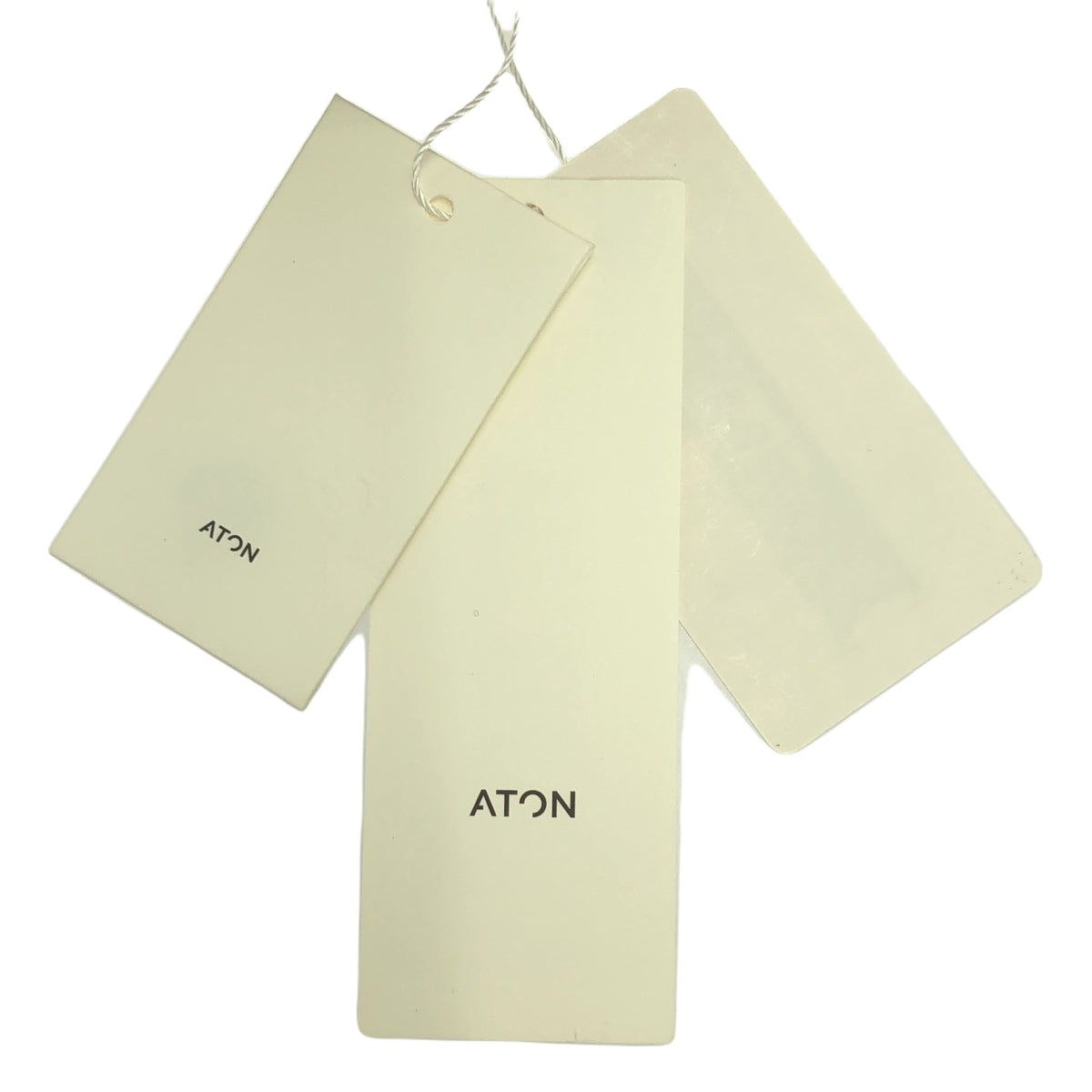 【美品】 ATON / エイトン | 2023AW | ウール ベルテッド スリット オーバー スカート | 02 | ブラック | レディース