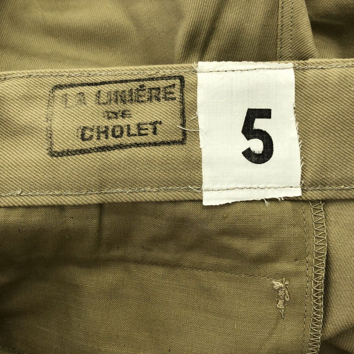 VINTAGE / Vintage clothing | French military chino shorts | Size 5 | Men's