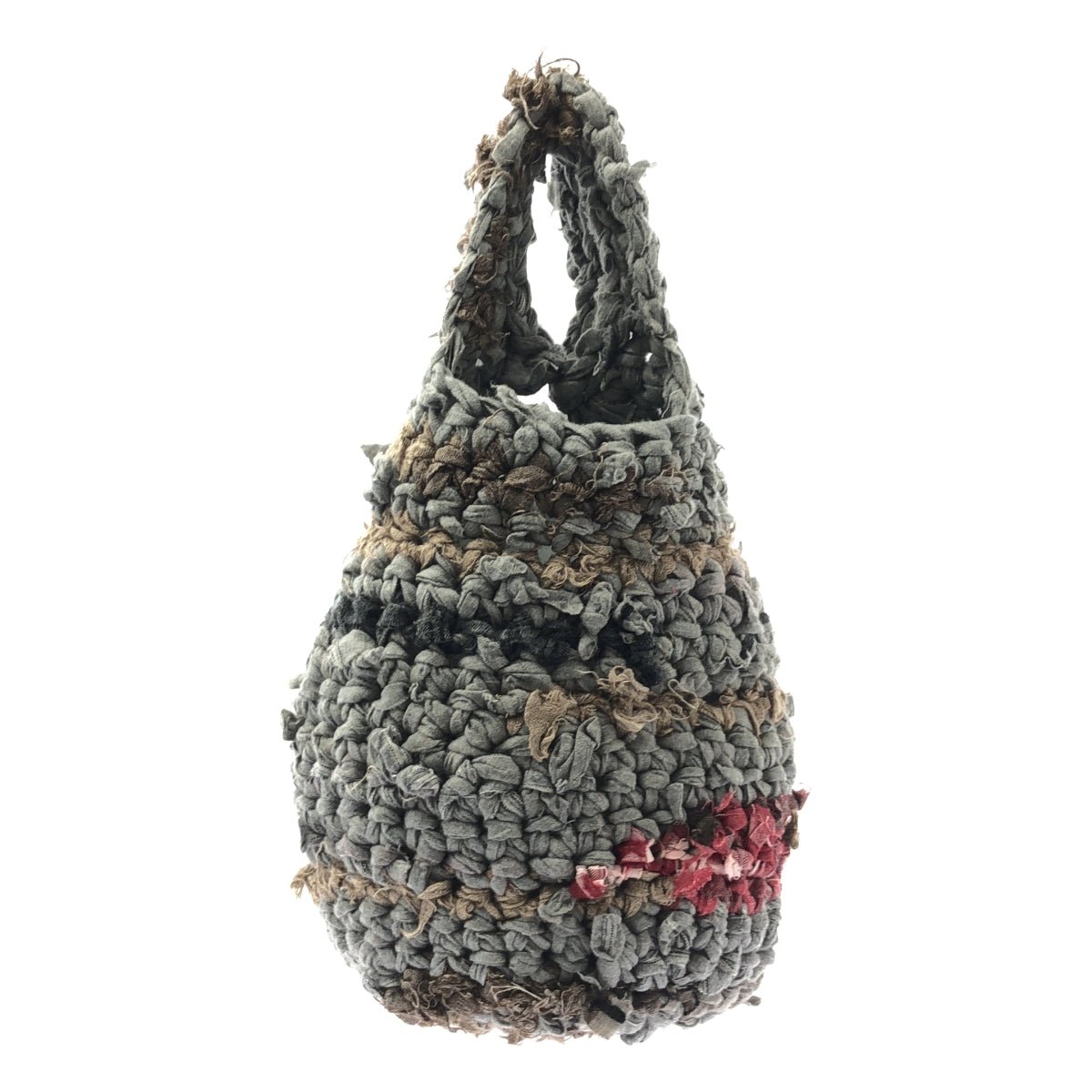 希少ダニエラグレジス　danielagregis編みバッグ DANIELA GREGIS（ダニエラグレジス）：バイカラー ウールニット