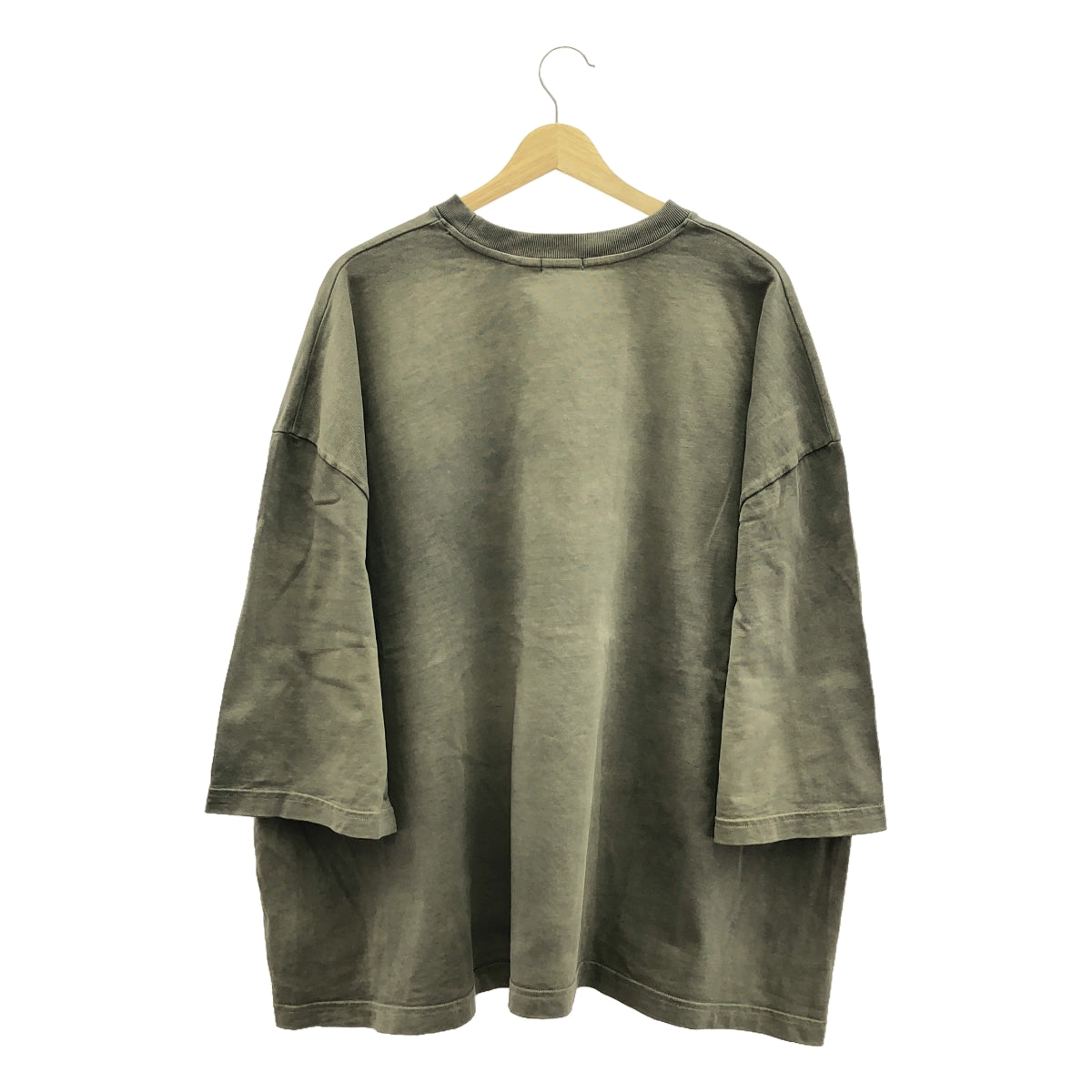 WILLY CHAVARRIA / ウィリーチャバリア | Buffalo T フェード加工 オーバーサイズ Tシャツ | XL | グレー | メンズ
