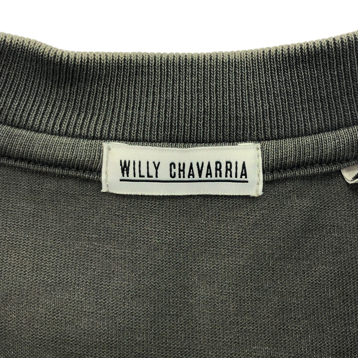 WILLY CHAVARRIA / ウィリーチャバリア | Buffalo T フェード加工 オーバーサイズ Tシャツ | XL | グレー | メンズ