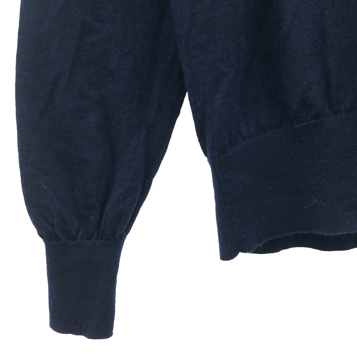 TOGA PULLA / トーガプルラ | High gauge knit cardigan カーディガン | 36 | ネイビー | レディース