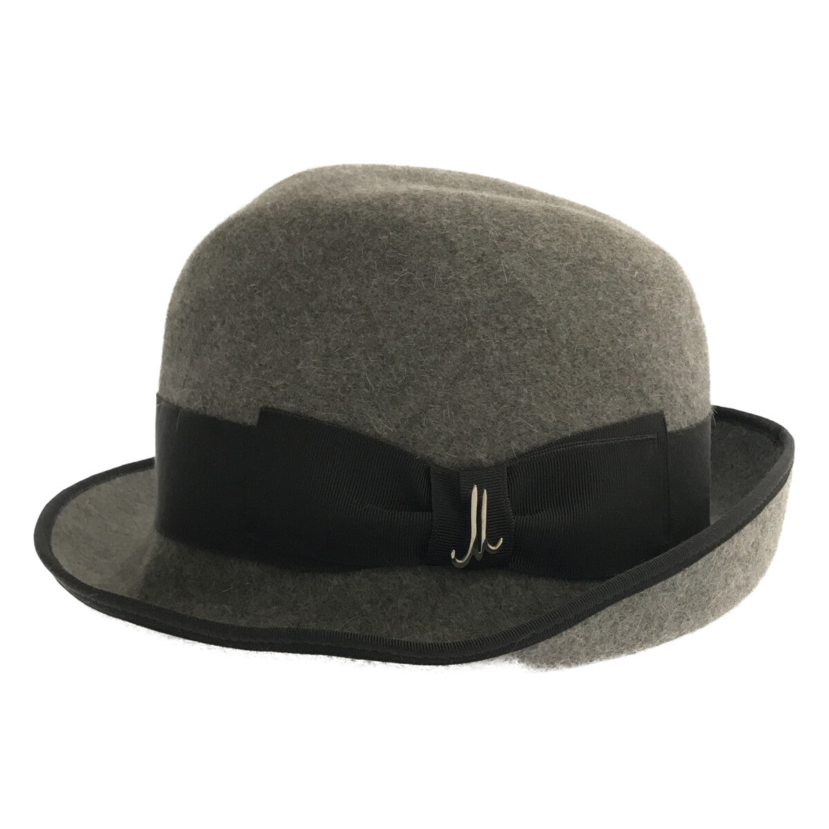 【미품】 MUHLBAUER / 뮐바우어 | 펠트 모자 | 회색 | 여성