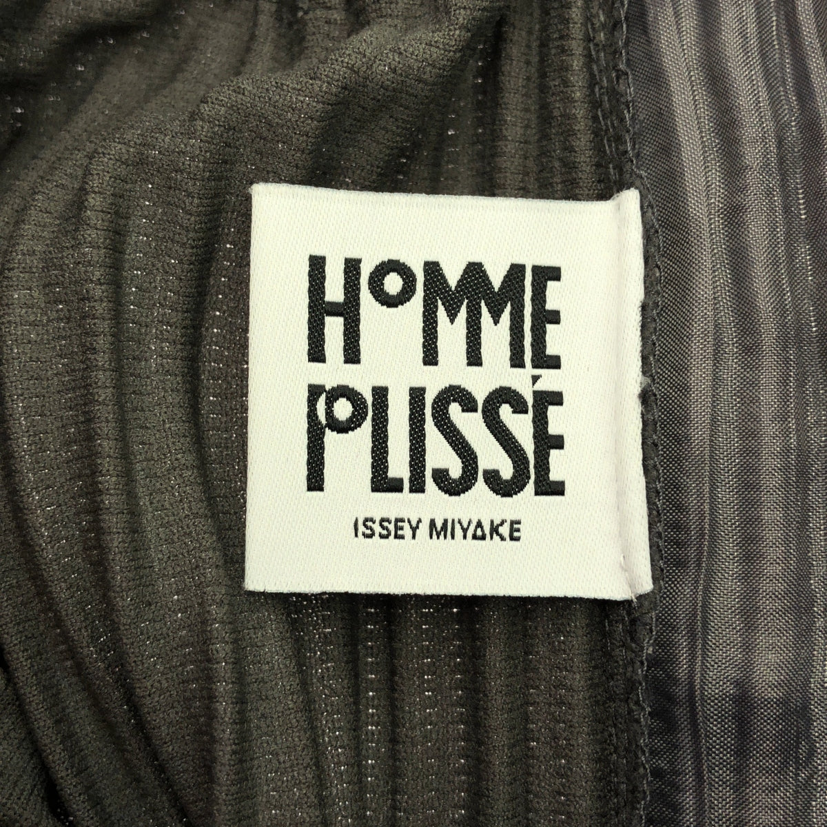 HOMME PLISSE ISSEY MIYAKE / オムプリッセイッセイミヤケ | 2018AW | テーパード プリーツパンツ | 1 | グレー | メンズ