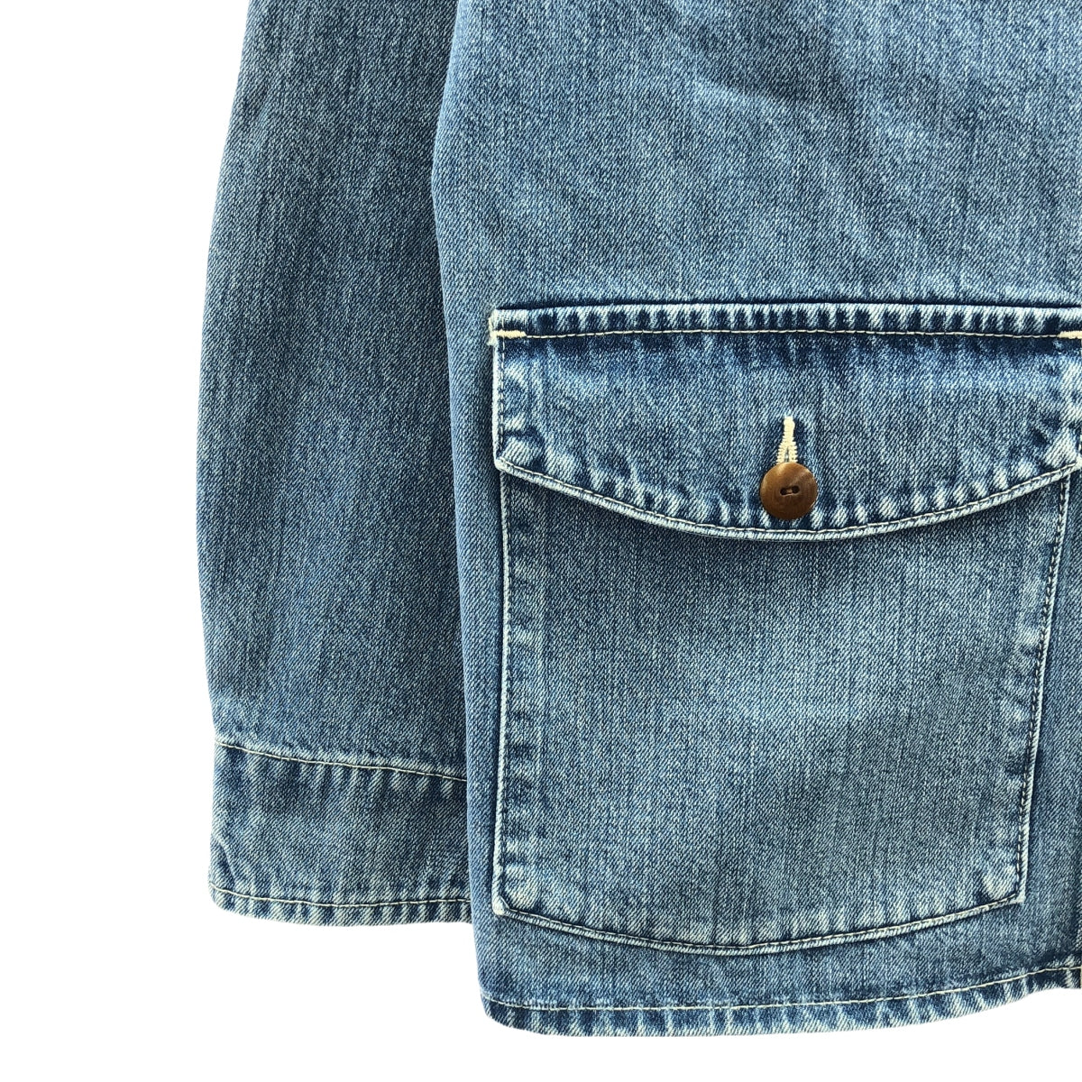 RE/DONE / リダン | Chore Jacket 刺しゅう デニム カバーオール | S | メンズ