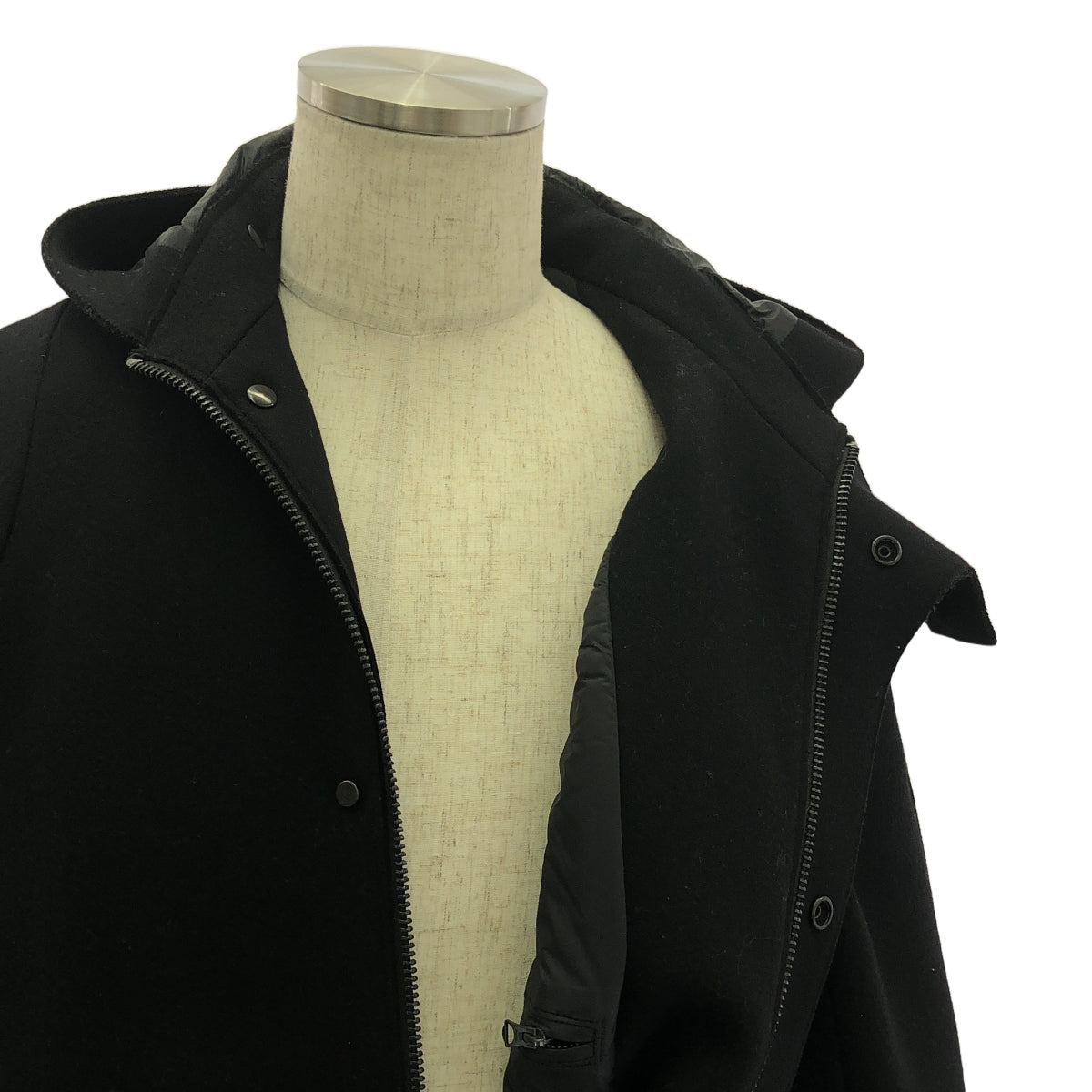 Acne Studios | MILTON Wool Zip-Up Coat | Size 48 | Men's