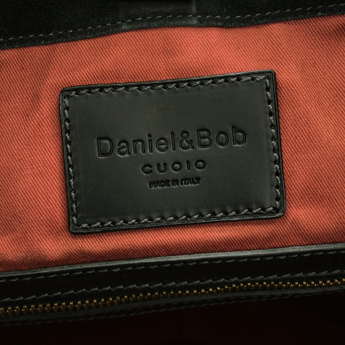 Daniel&Bob / ダニエルアンドボブ | スウェード レザー トートバッグ | ブラック | レディース