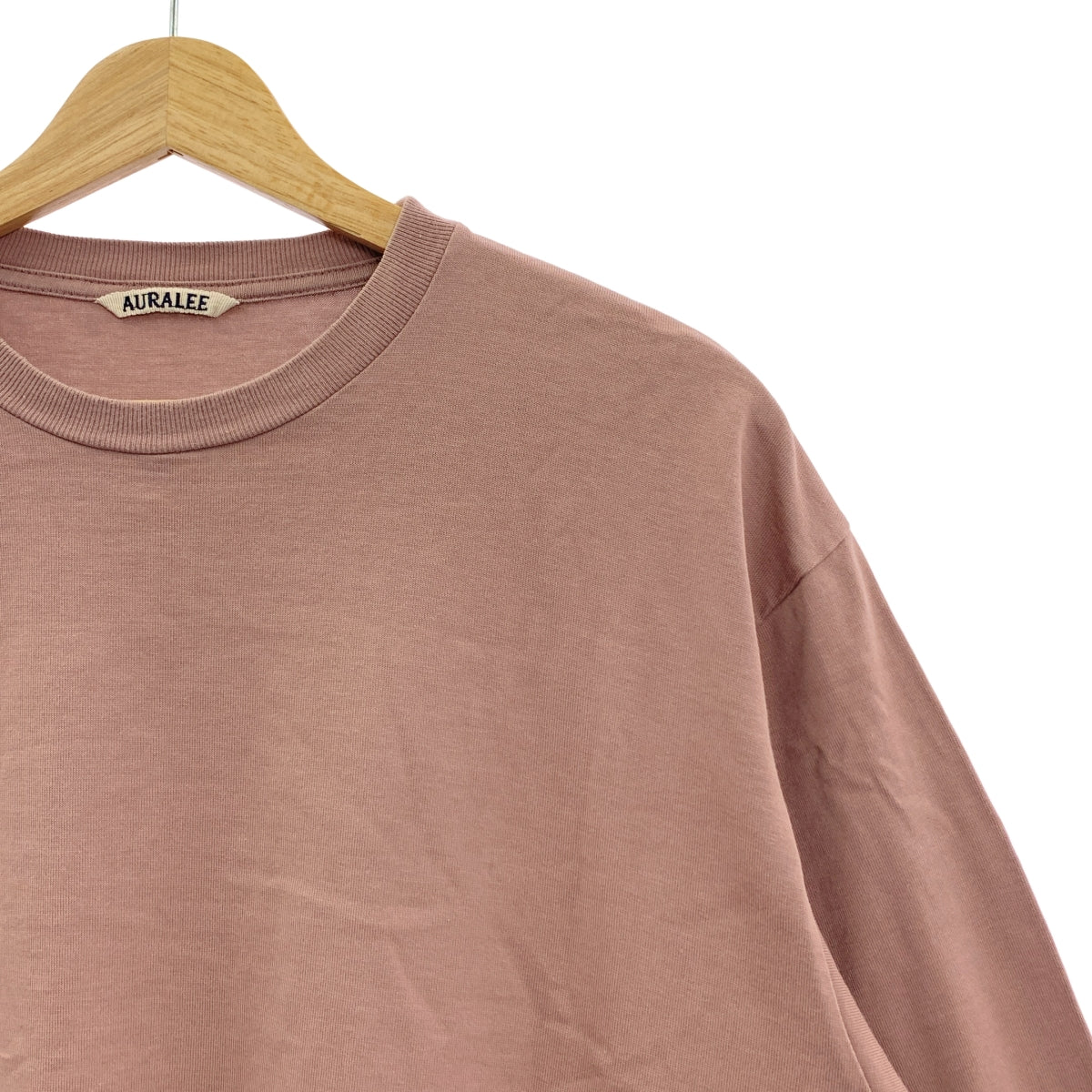 AURALEE | LUSTER PLAITING L/S TEE 長袖剪裁與縫紉 | 4 | 男款