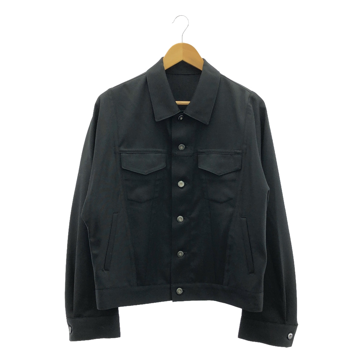 【美品】  IRENISA / イレニサ | 2023AW | +81別注 JEAN JUMPER ウール トラッカー ジャケット | 2 | ブラック | メンズ