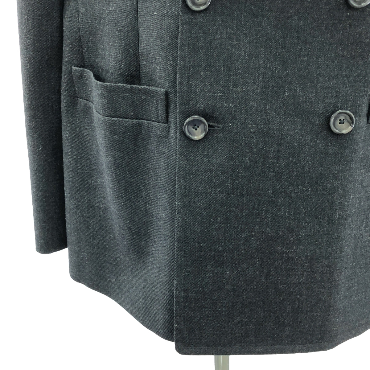 【美品】 Maison Margiela / メゾンマルジェラ | 変形 スリーブレス シングルブレスト ジャケット | 36 | グレー | レディース