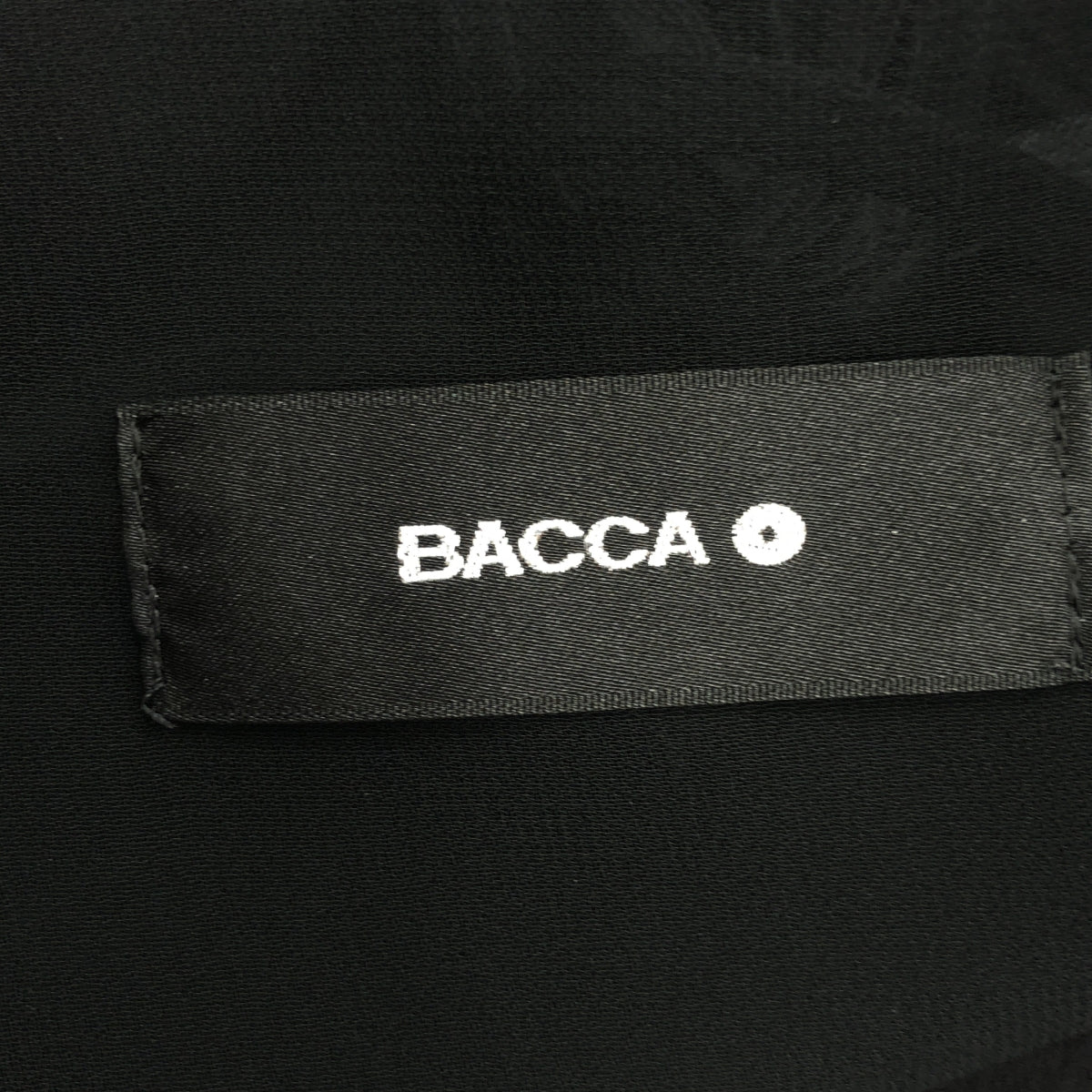 【미품】 BACCA / 바카 | 티아드 원피스 | 1 | 블랙 | 여성