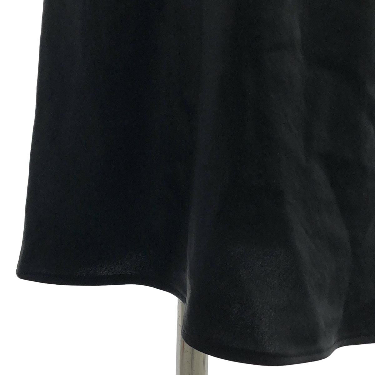 BACCA / 바카 | 소프트 새틴 캐미솔 원피스 | 36 | 블랙 | 여성