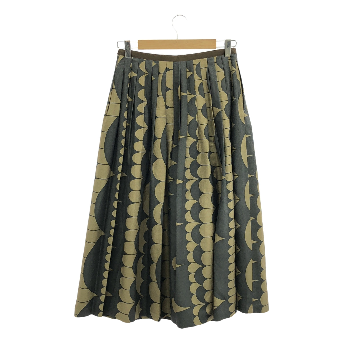 mina perhonen / mina perhonen | 2023s/s | sea lace tuck long skirt | 38 | women's