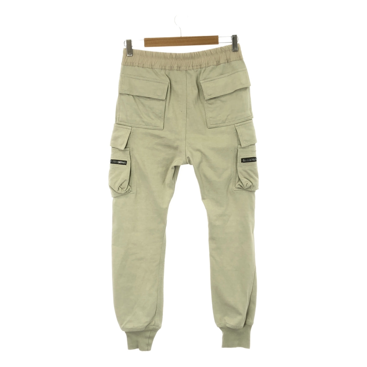 【美品】 Rick Owens / リックオウエンス | 2022FW | MASTODON CARGO PANTS カーゴ スウェット パンツ | 48 | ベージュ系 | メンズ
