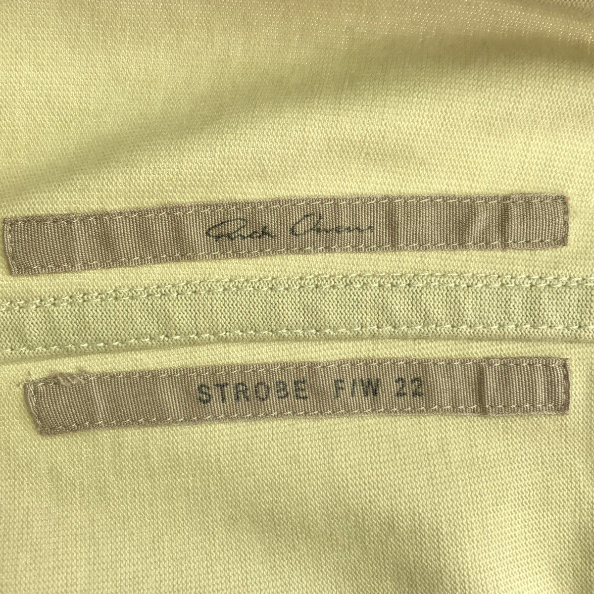 【美品】 Rick Owens / リックオウエンス | 2022FW | MASTODON CARGO PANTS カーゴ スウェット パンツ | 48 | ベージュ系 | メンズ