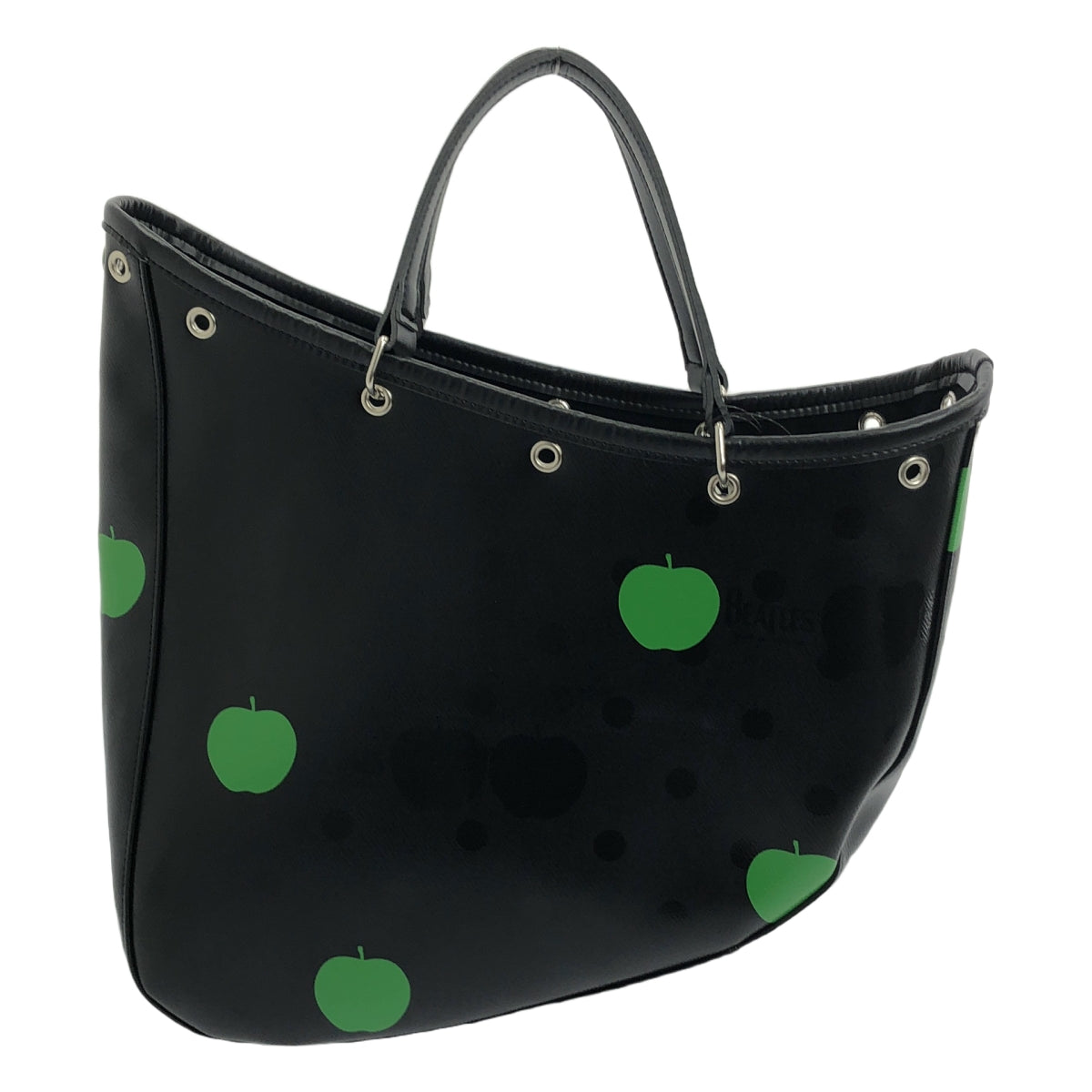 COMME des GARCONS / コムデギャルソン | × The Beatles / ビートルズ レザー ハンド トートバッグ |
