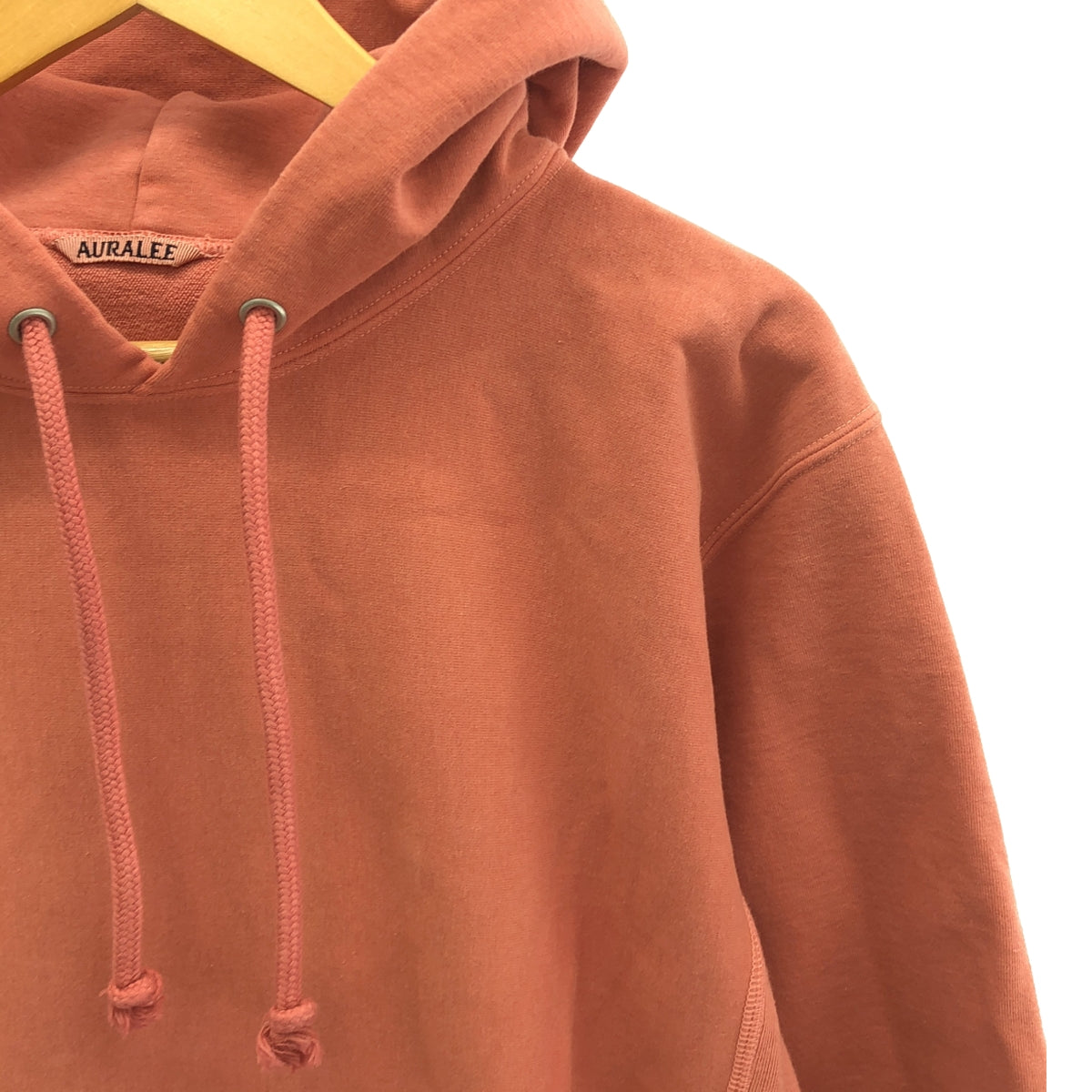 AURALEE / オーラリー | SUPER MILLED SWEAT P/O PARKA / スウェット フーディ | 4 | ピンク系 | メンズ