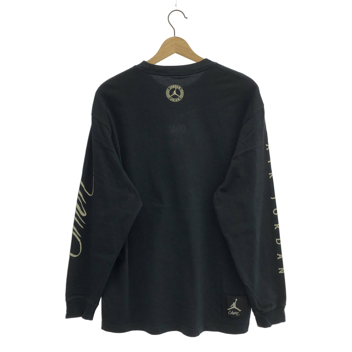 NIKE / 나이키 | × UNION / 유니온 Long Sleeve Tee / 로고 슬리브 컷소우 | M | 블랙 | 남성