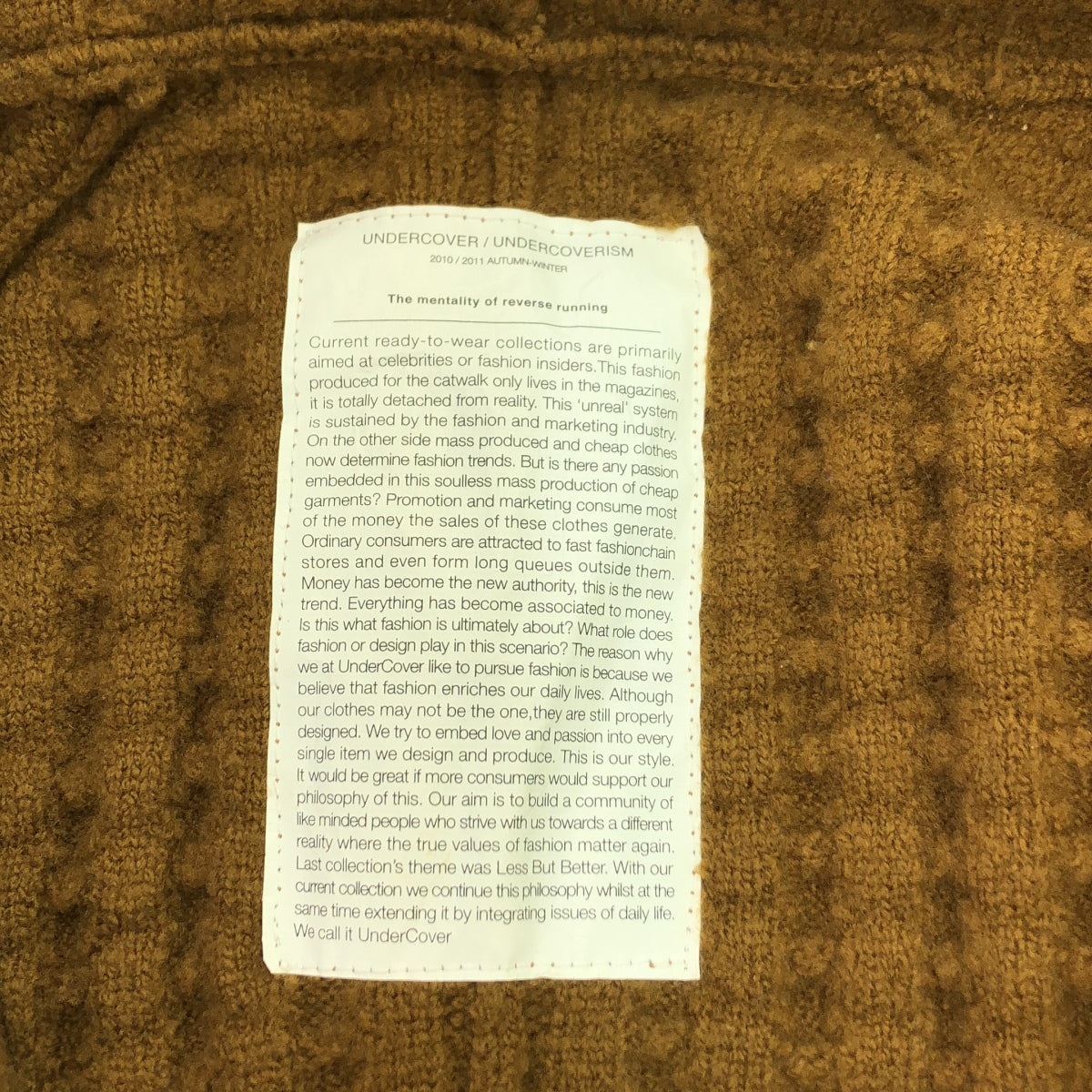 UNDERCOVERISM | Dolman sleeve wide coat | 1 | Men's