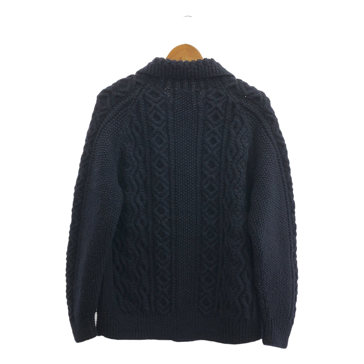 INVERALLAN / Inverallan | 3A / Wool cable Aran knit cardigan |