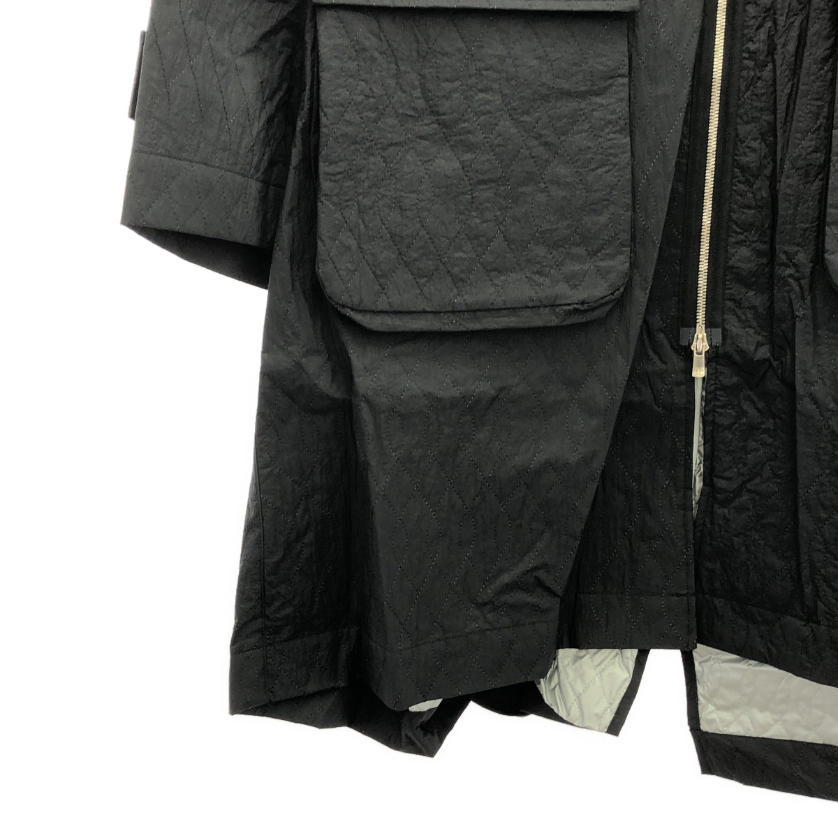 【新品】 prasthana / プラスターナ | quilting field coat | M | ブラック | メンズ