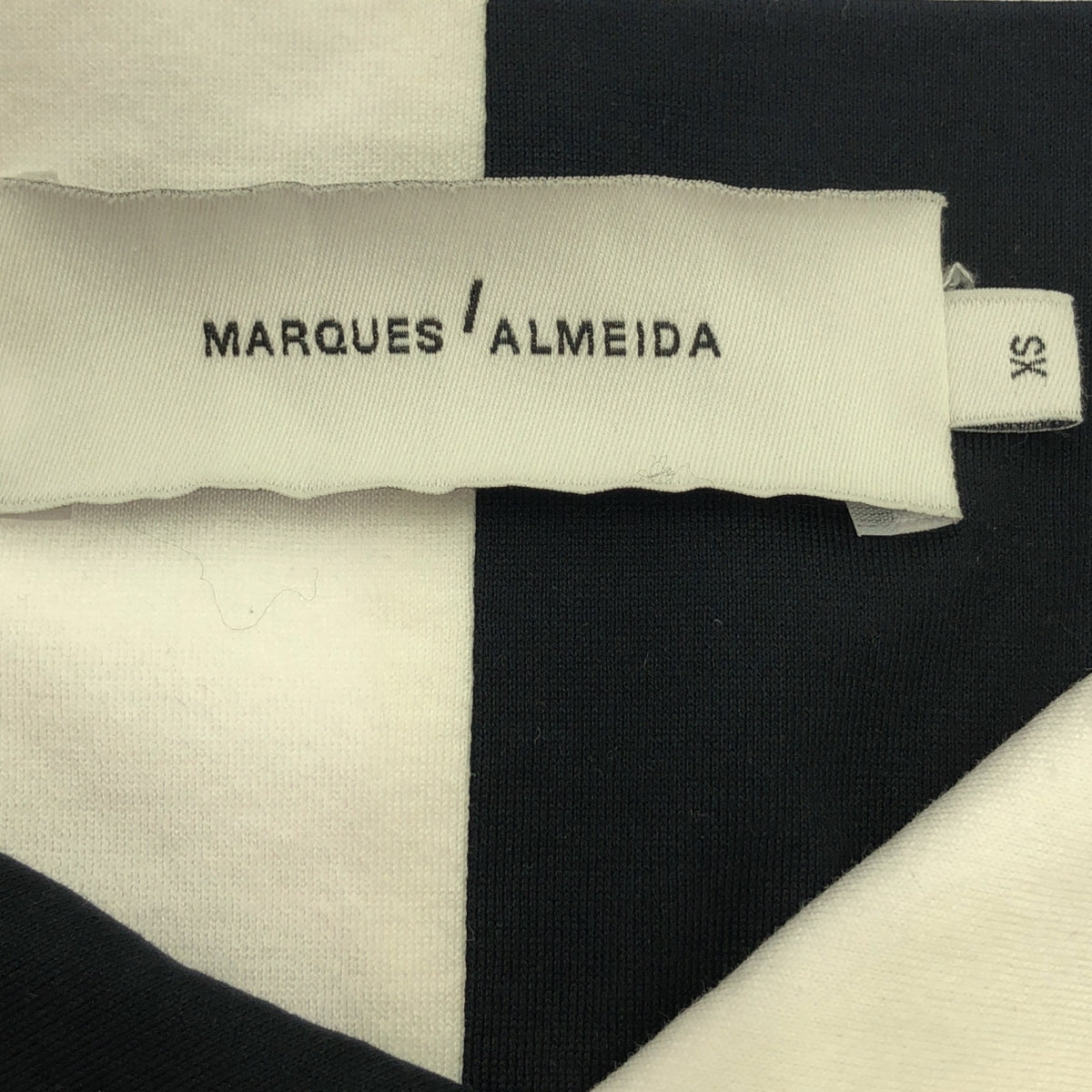 MARQUES ALMEIDA / マルケス アルメイダ | ブロックチェックカットソー |