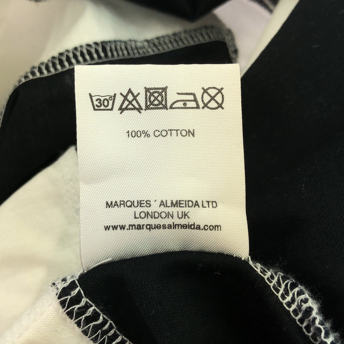 MARQUES ALMEIDA / マルケス アルメイダ | ブロックチェックカットソー |