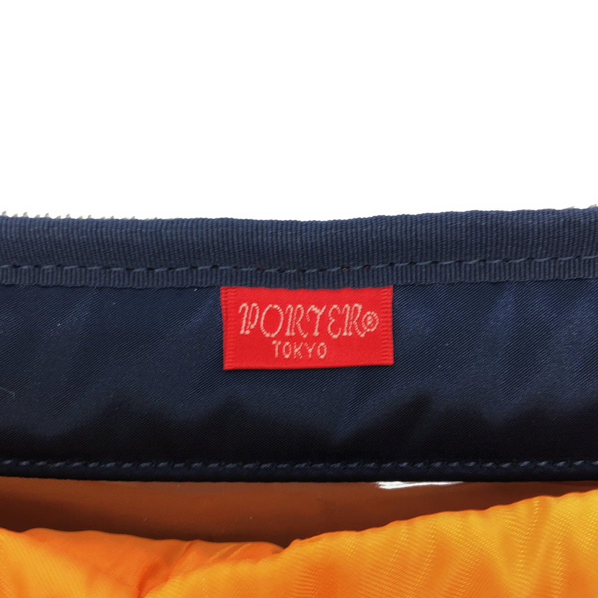 【미품】 sacai / 사카이 | × PORTER / 포터 다른 소재 모피 전환 클러치 백 | 네이비 / 블랙 | 남성