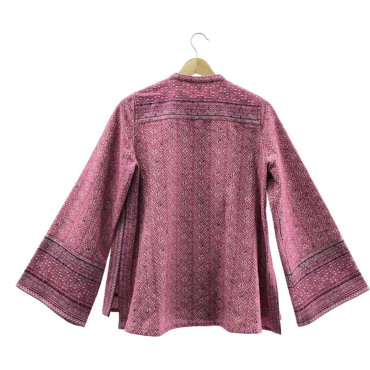 Ron Herman | 提花棉麻民族風襯衫 | XS | 粉紅 | 女款