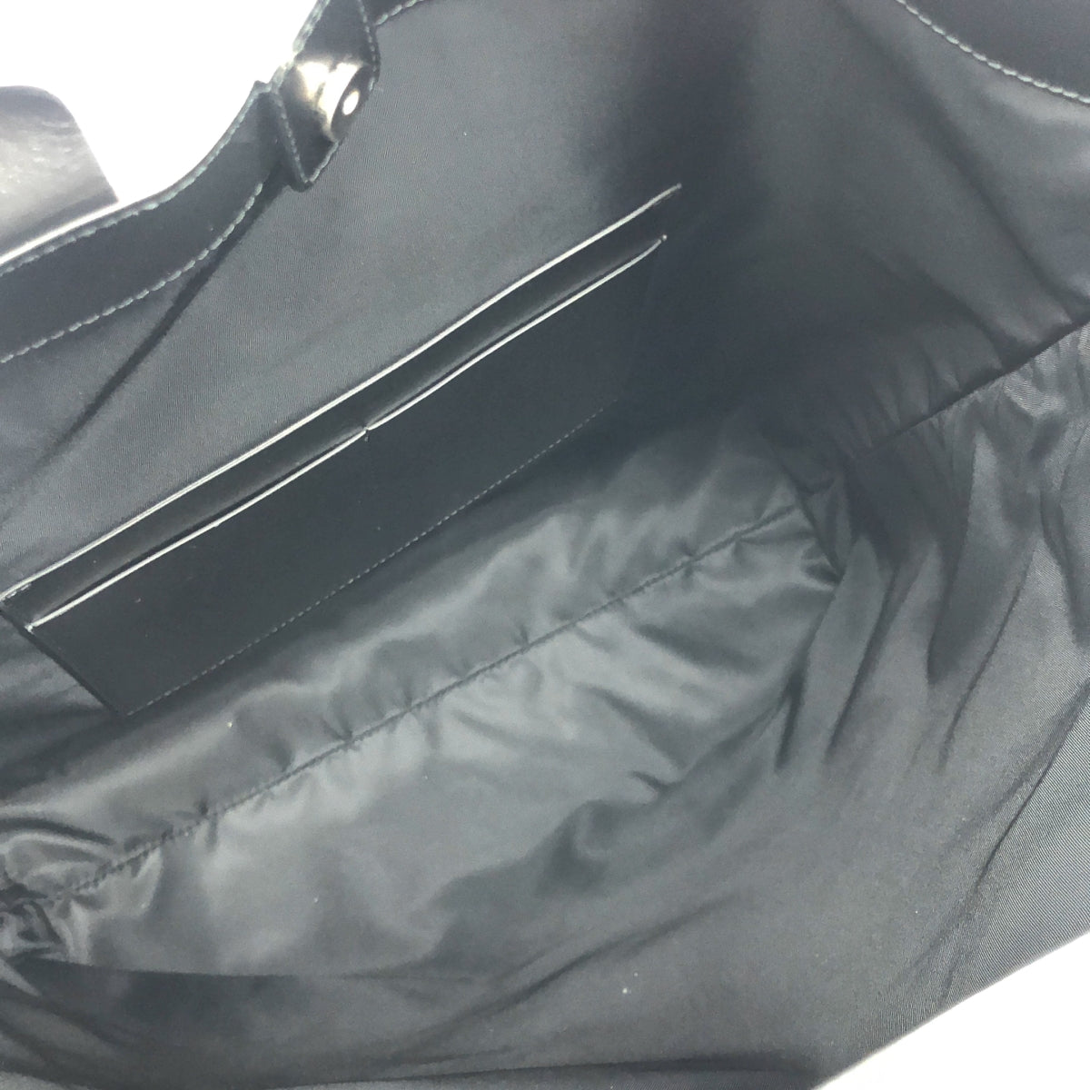 【美品】 JIL SANDER / ジルサンダー | XIAO TOTE MD キャンバス 2way ショルダーバッグ | カーキ/ブラック | レディース