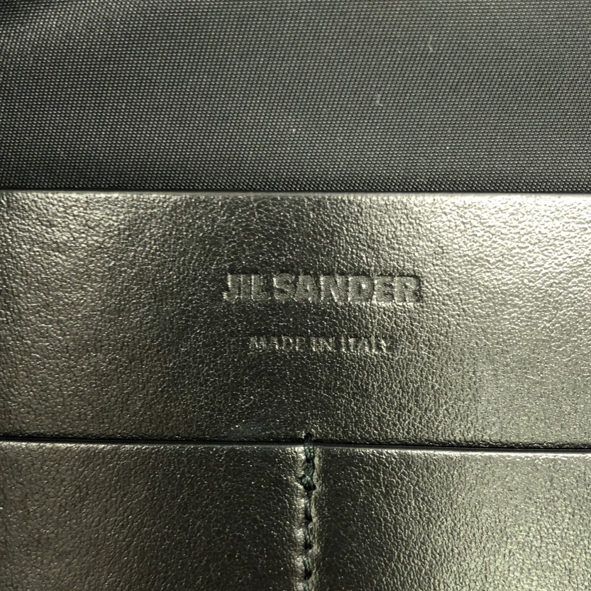 【美品】 JIL SANDER / ジルサンダー | XIAO TOTE MD キャンバス 2way ショルダーバッグ | カーキ/ブラック | レディース