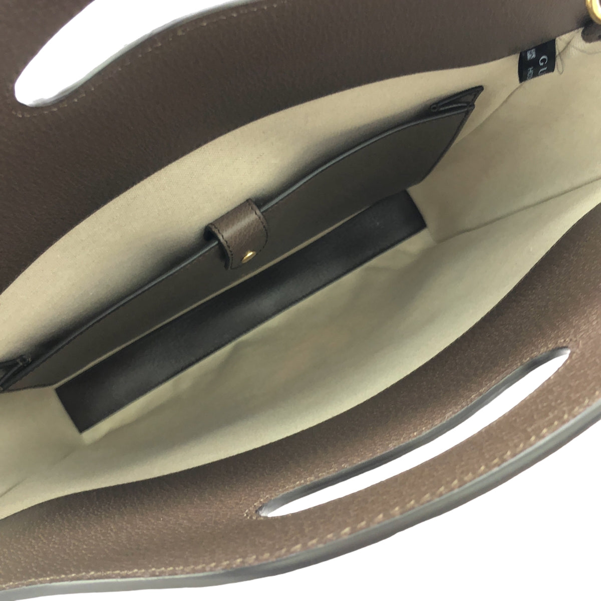 【미품】 GUCCI / 구찌 | 바나냐 GG 스프림 핸드백 / 703793 | 브라운 | 여성