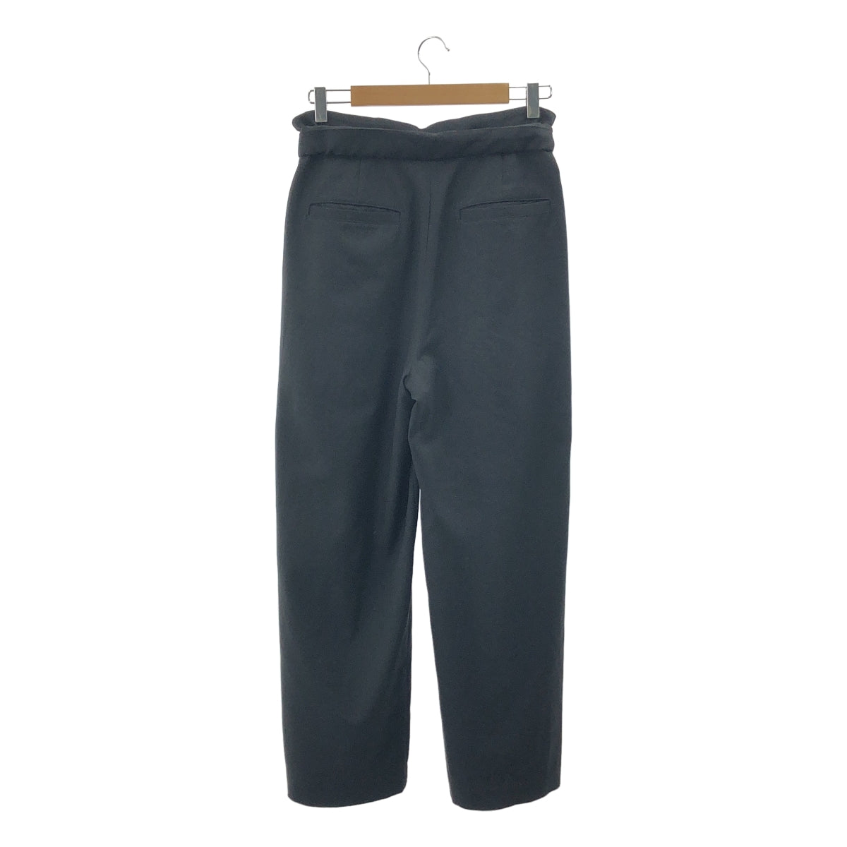 UN3D / 앤슬리드 | 드로스트링 와이드 이지 팬츠 | 38 | 블랙 | 여성