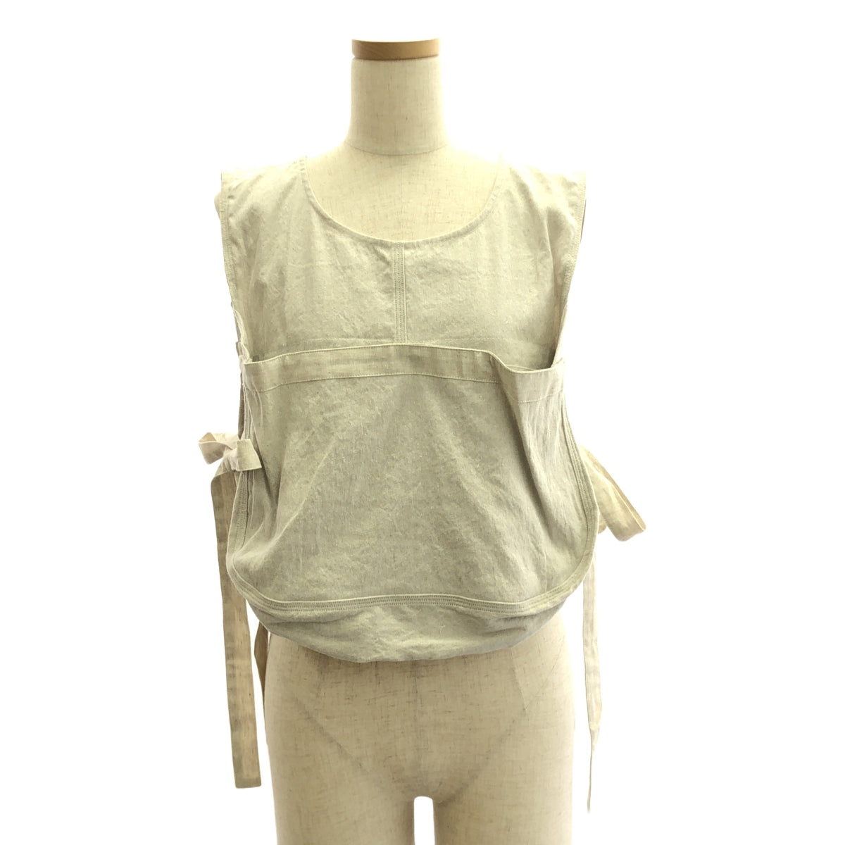 【美品】 WRYHT / ライト | 2024SS | NEWS BOY VEST ニュースボーイ ベスト | 2 | ボーン | レディース